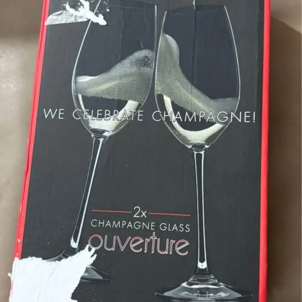 Riedel Ouverture Champagne Glasses Set of 2 – Never Used